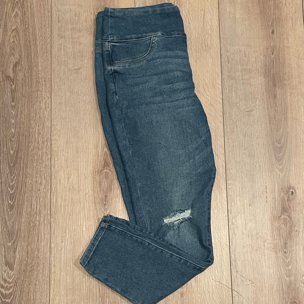 Sonoma size 14 jeans jeggings denim pull on EUC